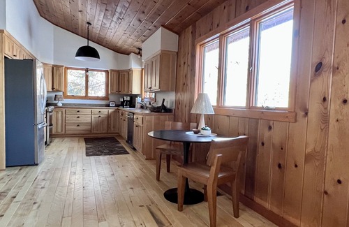 LaPorte House | Tranquil & Fun Lakefront Home by Walker on Kabekona. Spacious & Lux. King Beds.