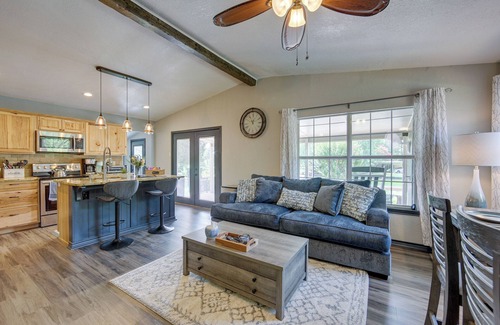 Tool House | Tranquil Lakefront Getaway w/boat dock, kayaks and firepit.