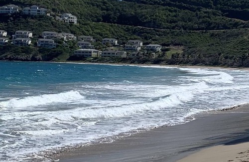 Saint Kitts and Nevis Condo | Tranquility....a cozy condo steps from Ocean & resort pool & minutes from beach