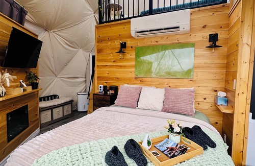 Pomquet Resort | Tranquility Dome - Accessible & Barrier Free - Private Hot Tub -Waterfront Views