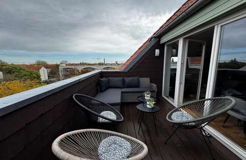 Sudenburg Apartment | Traumwohnung Über den Dächern Magdeburgs mit Domblick