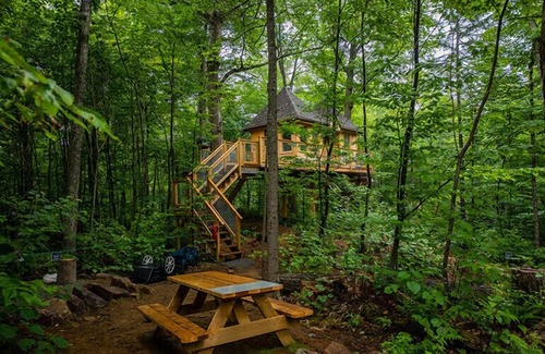 Saint-Faustin-Lac-Carre House | Treehouse #15 (in the forest)