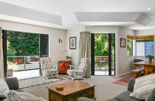 Waipahihi House | Treetop Living, Peaceful 4BR With Scenic Bush Views