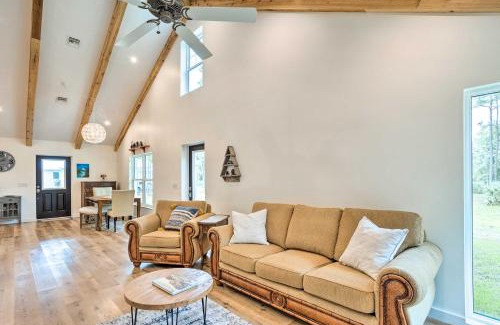 Palm City House | Trendy Palm City Cottage with Porch on 5 Acres!