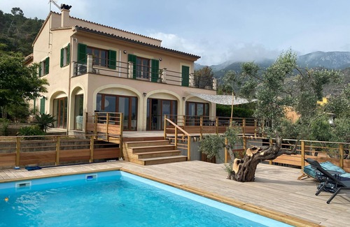 Son Coll House | Tres belle maison avec piscine vue Mer à 500 m de la plage
