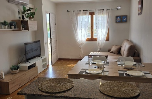Riumar Ski Chalet | "Trini"@MARISOL: 380m to the beach, private pool, A/C, WiFi, dog beach