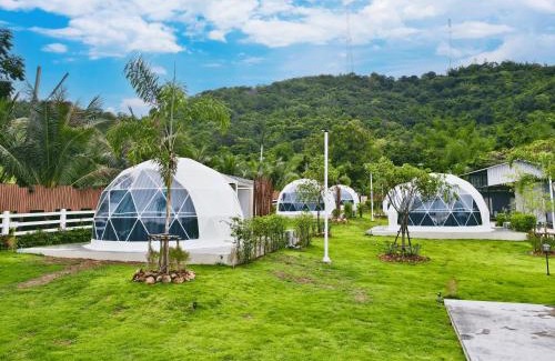 Thap Sakae Resort | Trio Hillside Dome Resort