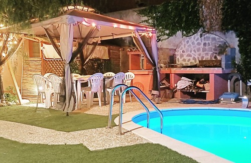 Oristano Historic Centre House | triple room with pool