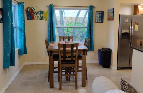 Port Canaveral House | Tropical Oasis 2/2 Walk to Beach w/Private Yard