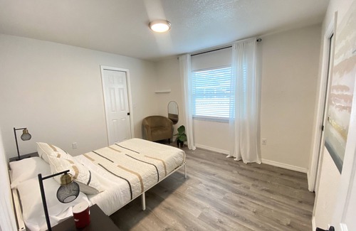 Long Meadow House | Tropical Oasis 3 bedroom 3 bath heated pool house, Beach 4 miles away