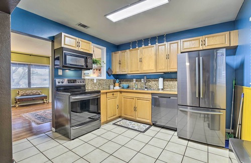 Palm Harbor House | Tropical Palm Harbor Retreat with Lanai & Patio!