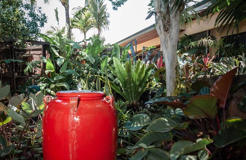 Bayview Condo | Tropical Rendezvous Suite - Luxury Studio in tropical gardens with koi ponds.