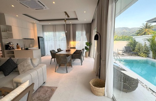 Kamala Villa | Tropical retreat at Kamala pool villa with maid