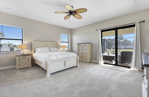 Cape Haze House | Tropical Tee Party - Find Luxury for 90 days to 6 months. Perfect - Pool, Golf, Boating & Beaches!