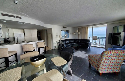 Arcadian Shores Condo | True Direct Oceanfront - Lg. Corner Penthouse! Sept. & Oct. Weeks Still Avail!