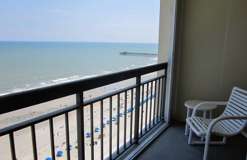 Arcadian Shores Condo | True Direct Oceanfront - Lg. Corner Penthouse! Sept. & Oct. Weeks Still Avail!