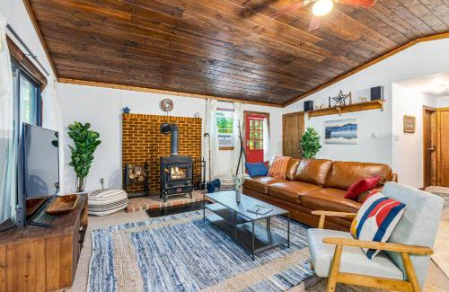 Great Cacapon House | Tucked Away w Hot Tub, Fire Pit, Deck, & WiFi
