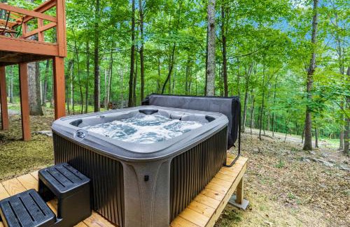 Great Cacapon House | Tucked Away w Hot Tub, Fire Pit, Deck, & WiFi