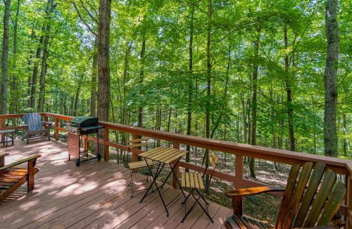 Great Cacapon House | Tucked Away w Hot Tub, Fire Pit, Deck, & WiFi