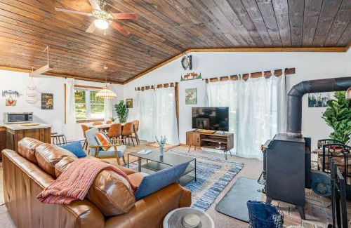 Great Cacapon House | Tucked Away w Hot Tub, Fire Pit, Deck, & WiFi