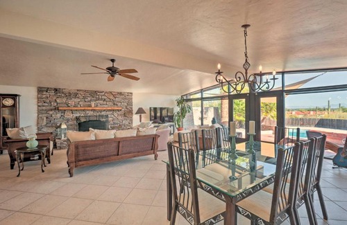 Catalina Foothills Estates House | Tucson Oasis La Casa de las Palmas with Pool!