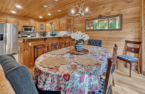 Morganton Cabin | Tumnus Ridge - Mountain View | Super Dog Friendly | Hot tub | Fire Pit