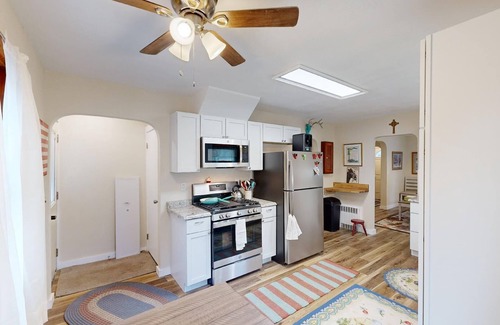 Clara City House | Turquoise Squirrel 27 : Lodge - walking distance to all amenities.