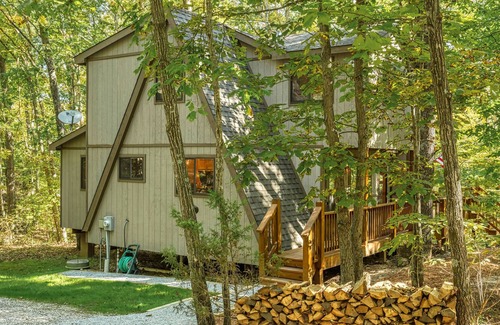 Wright City Ski Chalet | Turrach Ridge Retreat by Sarah Bernard, With Firepit, Deck and Gorgeous Private Setting