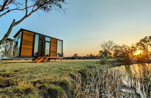 Burrum River House | Turtle Island Lakeside Tiny House 2 by Tiny Away