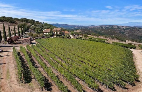 Murrieta Villa | Tuscan Villa w/Vineyard Views!