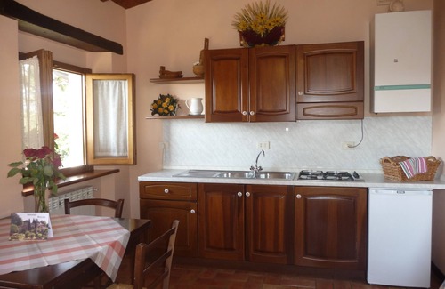 Pratovecchio House | Tuscany, a medieval village with swimming pool and views of the castle of the Co