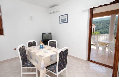 Duga Luka Apartment | Two bedroom apartment with terrace and sea view Duga Luka (Prtlog), Labin (A-5528-a)