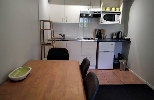 Raglan Apartment | Two minutes from famous Raglan surf beaches. Access to bush track. Dogs welcome.