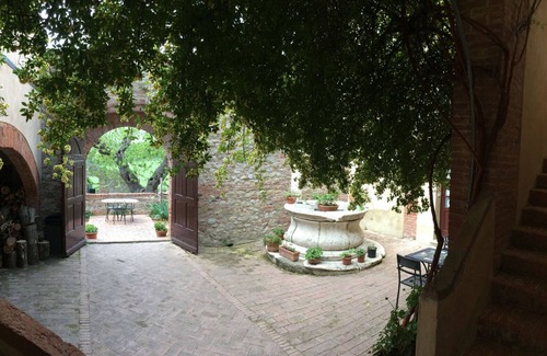 Santo Apartment | Two-room Apartment 1 Borgo Fattoria Tenuta il Santo Monticiano Siena