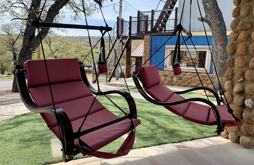 Fort Sill Apartment | Two Tiny Houses Stacked together for twice the fun!