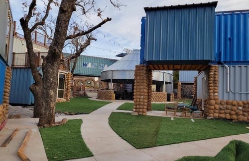 Fort Sill Apartment | Two Tiny Houses Stacked together for twice the fun!