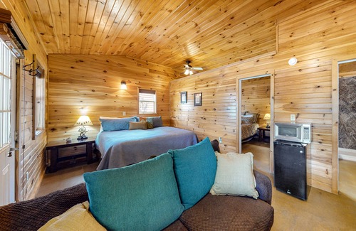 Maysville Cabin | Two water-view cabins with grills, fireplaces, shared amenities, cable, AC