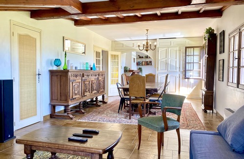Souraide Condo | Typical Basque villa, covered pool, quiet location with breathtaking views
