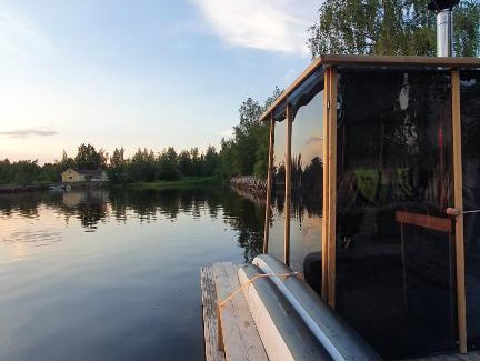 Kalajoki Apartment | Tyylikäs asuntolautta hienolla merinäköalalla