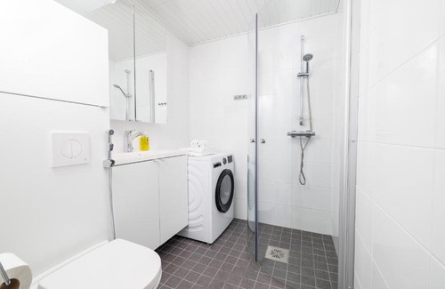 Oulu Apartment | ULEABO Bright Top Floor Studio