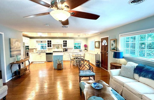 Wabasso Beach House | Ultra Clean, Light and Airy Coastal House with garage ~5 block walk to beach ~