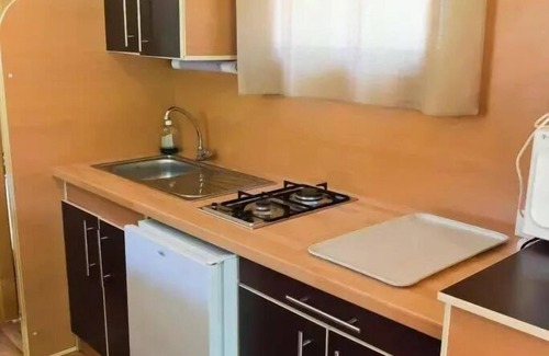 Le Bourg-d'Oisans Cabin | Ungewöhnliche Natur Roulotte Les Ecrins 1 Schlafzimmer 17m2 4 Personen