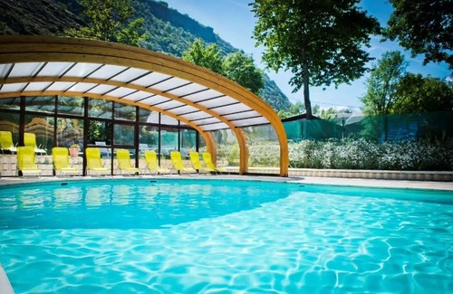 Le Bourg-d'Oisans Cabin | Ungewöhnliche Natur Roulotte Les Ecrins 1 Schlafzimmer 17m2 4 Personen