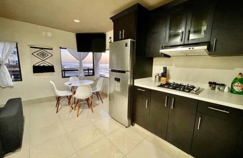 Costa Apartment | Unique Beachfront ocean view lovely 1BD