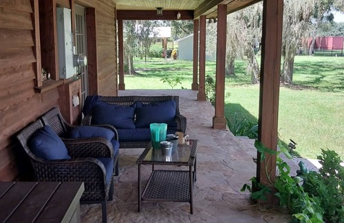 Webster Cabin | Unique Country home in Sumter County, Florida close to Sumter Fairgrounds.