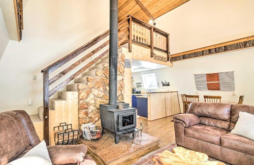 Duck Creek Village House | Unique Forest Cabin with Deck Ski, Hike, Fish!