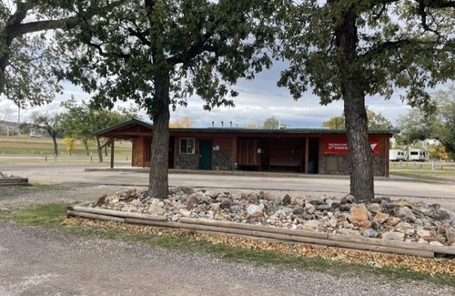 Sturgis RV Rental | Unique Glamping tent with 2 twin beds in Sturgis South Dakota
