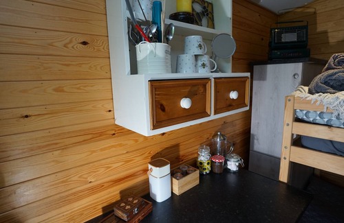 Hawick Cabin | Unique, Off- Grid Beehive Pod at Westcote Glamping