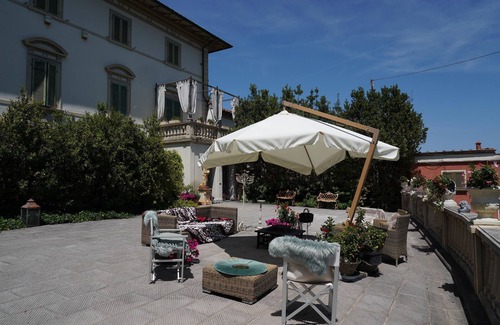 Lari House | Unique property: elegant and prestigious Art Nouveau villa in the Tuscan hills.