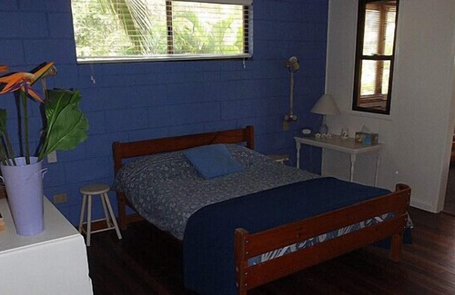 Tin Can Bay House | Unique Rustic Home amongst the tree and just a short walk to Snapper Creek